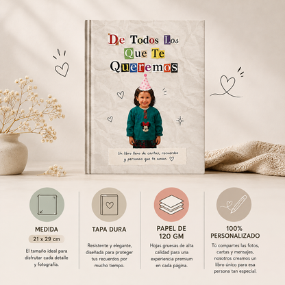 Libro Físico de Cartas y Recuerdos